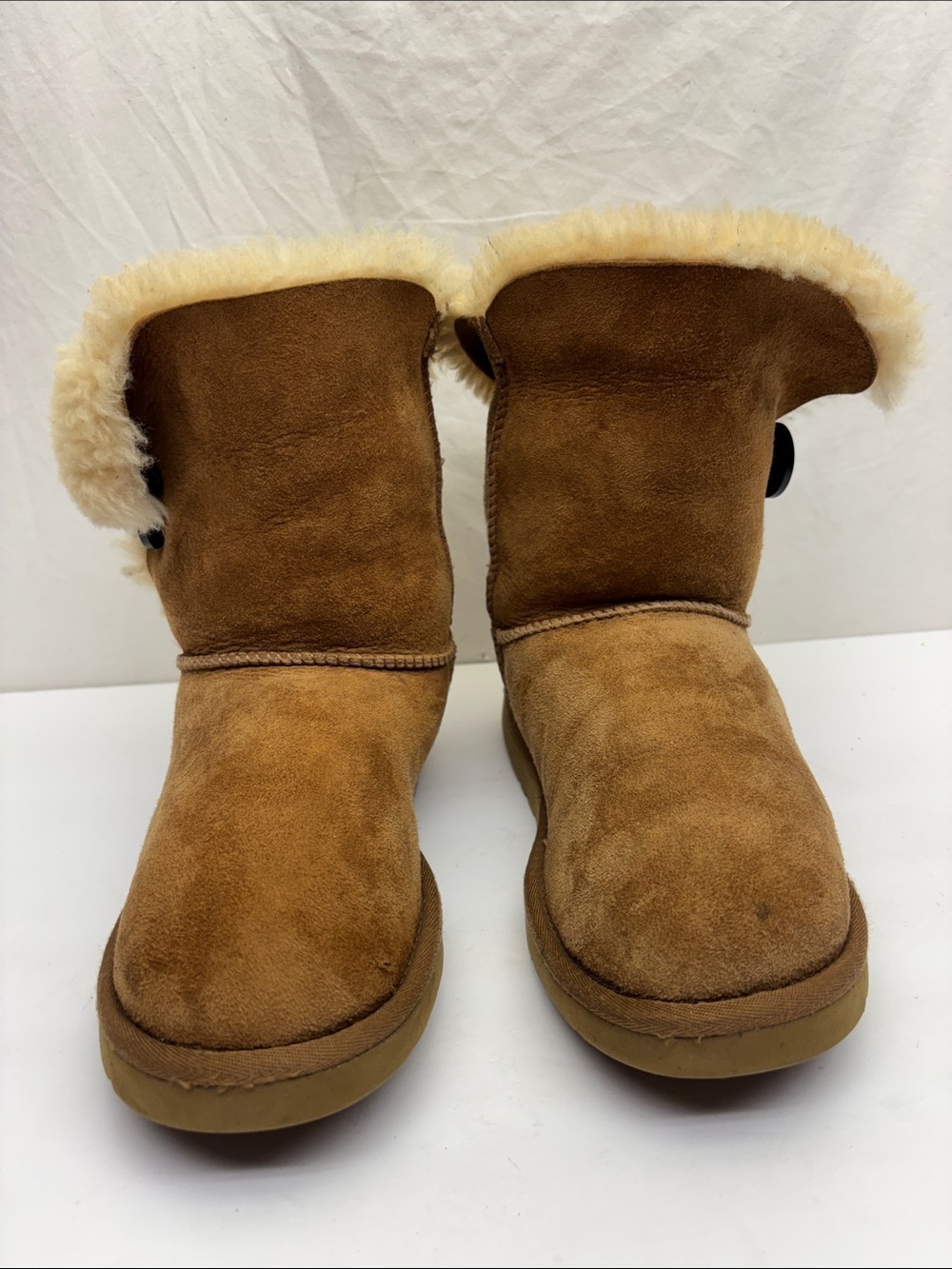 UGG Classic Suede Shearling Lined Women's Ankle Boots, SZ 7
